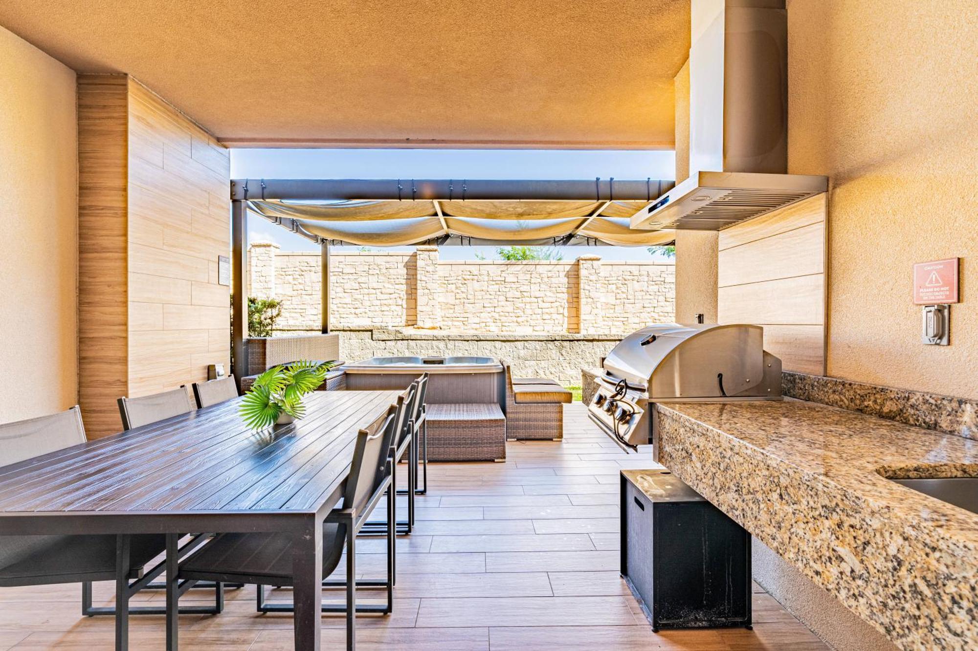 Private Hot Tub Bbq Grill At Magic Village Views Orlando Exteriör bild